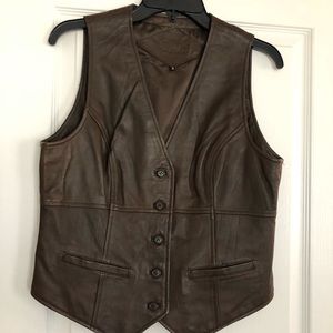 Cabi Leather Vest Style #381